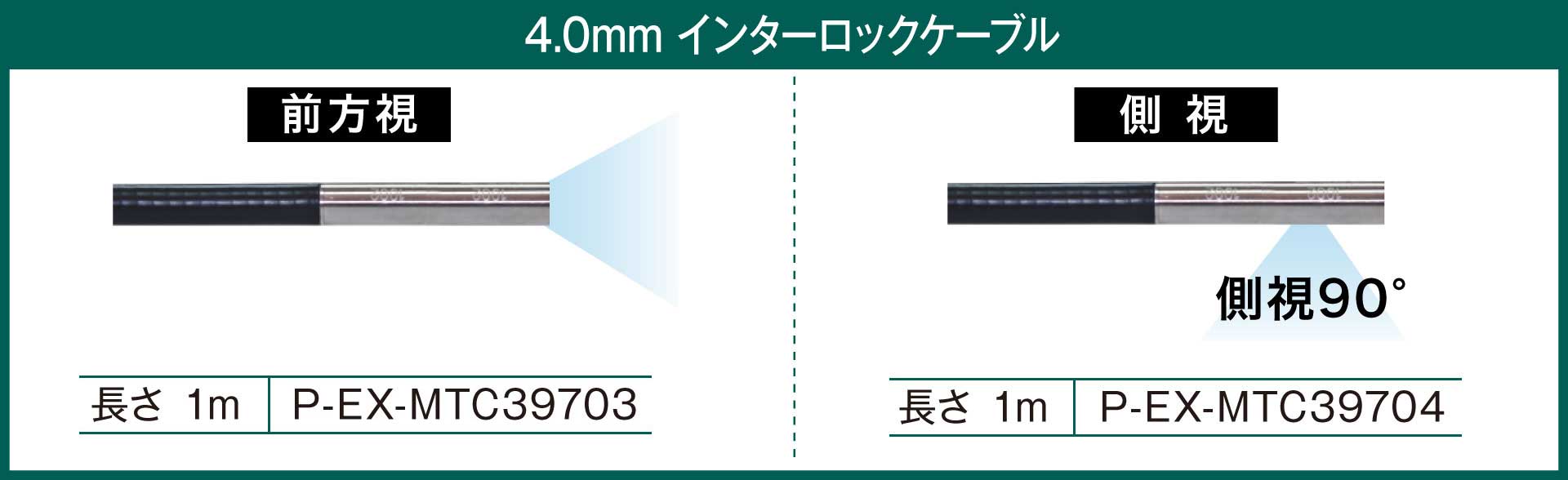 QV 4.0mm インターロックケーブル