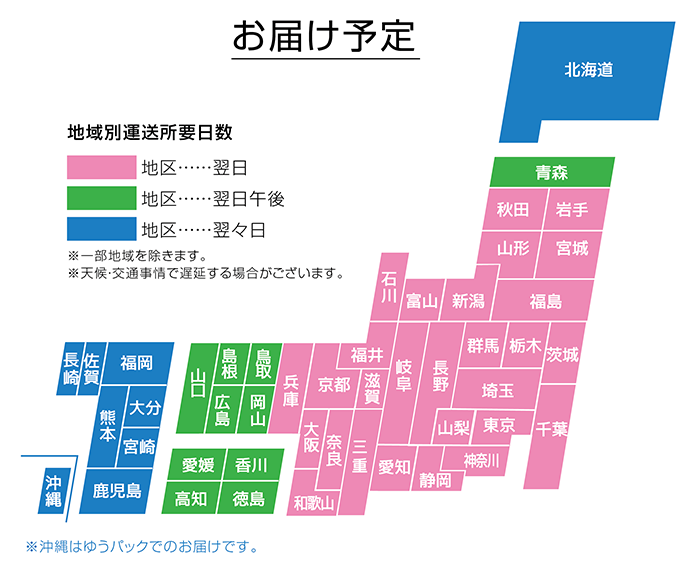 お届け予定